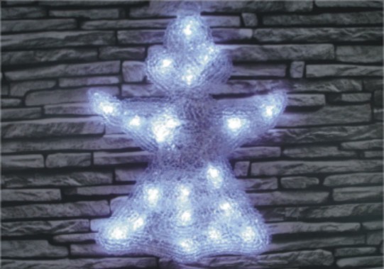 FY-001-K04 kerst acryl 2D ANGEL gloeilampenlamp FY-001-K04 goedkope kerst acryl 2D ANGEL gloeilampenlamp Acryl lichten