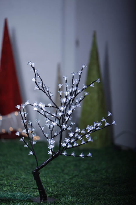 FY-50007 LED goedkope kerst sakura boom tak kleine led verlichting lamp lamp