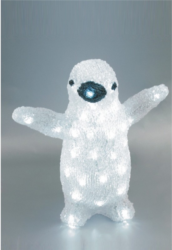  made in china  FY-001-A02 cheap christmas BABY PENGUIN acrylic light bulb lamp  factory