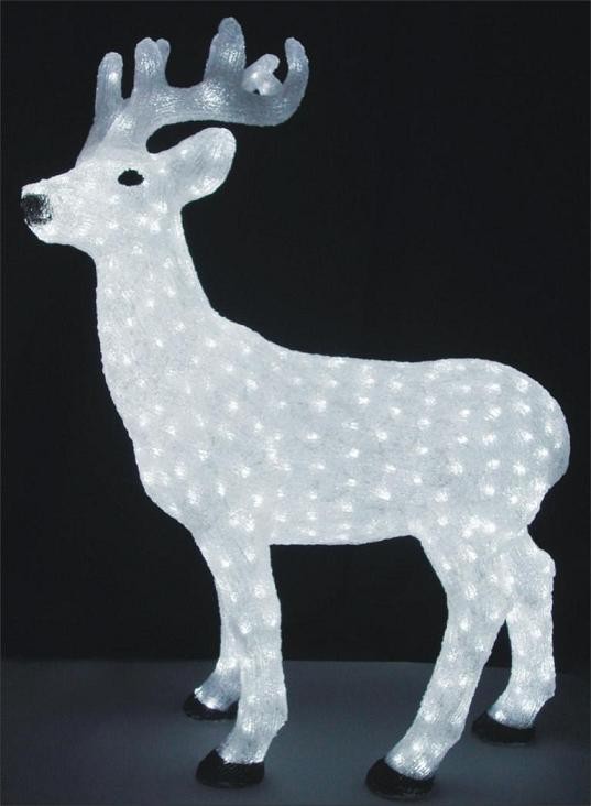  made in china  FY-001-B04 cheap christmas REINDEER acrylic light bulb lamp  factory