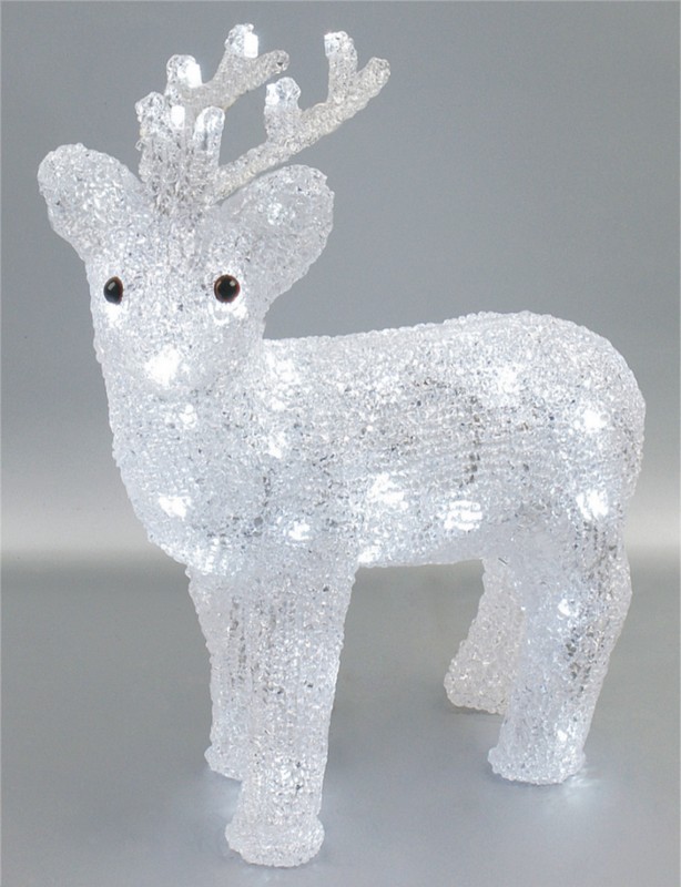  manufactured in China  FY-001-B08 FY-001-B05 cheap christmas acrylic REINDEER light bulb lamp  factory