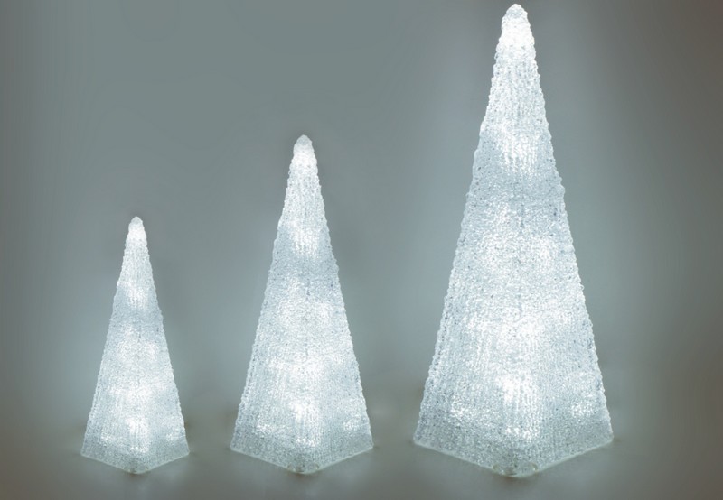  manufacturer In China FY-001-J01 cheap christmas acrylic PYRAMID light bulb lamp  company