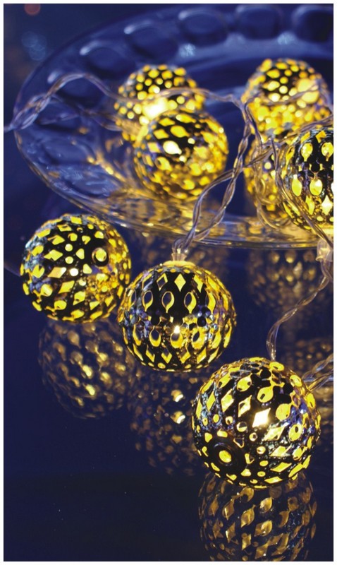  manufactured in China  FY-009-F17 LED LIGHT CHAIN WITH BALL DECORATION  company