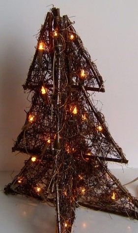  made in china  FY-06-004 cheap christmas black tree rattan light bulb lamp  company