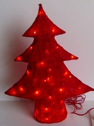  made in china  FY-06-006 cheap christmas red tree rattan light bulb lamp  corporation