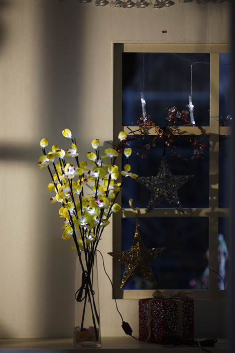 FY-50002 LED goedkope kerst boom tak kleine led verlichting lamp lamp