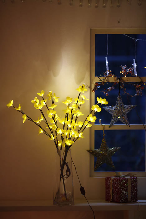 FY-50015 LED goedkope kerst boom tak kleine led verlichting lamp lamp