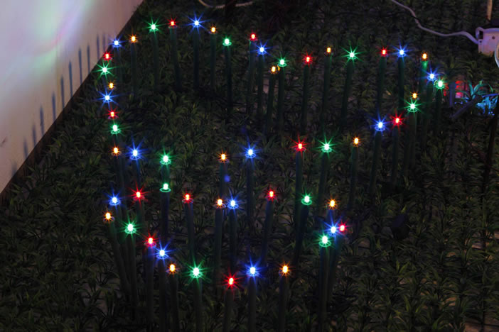 FY-50024 LED goedkope kerst boom tak kleine led verlichting lamp lamp