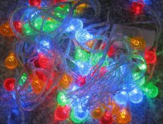  manufactured in China  FY-60114 LED cheap christmas lights bulb lamp string chain  factory