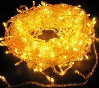 Yellow 144 Superbright LED St Yellow 144 Superbright LED String Lights Multifunction Clear Cable - LED String Lights manufacturer In China
